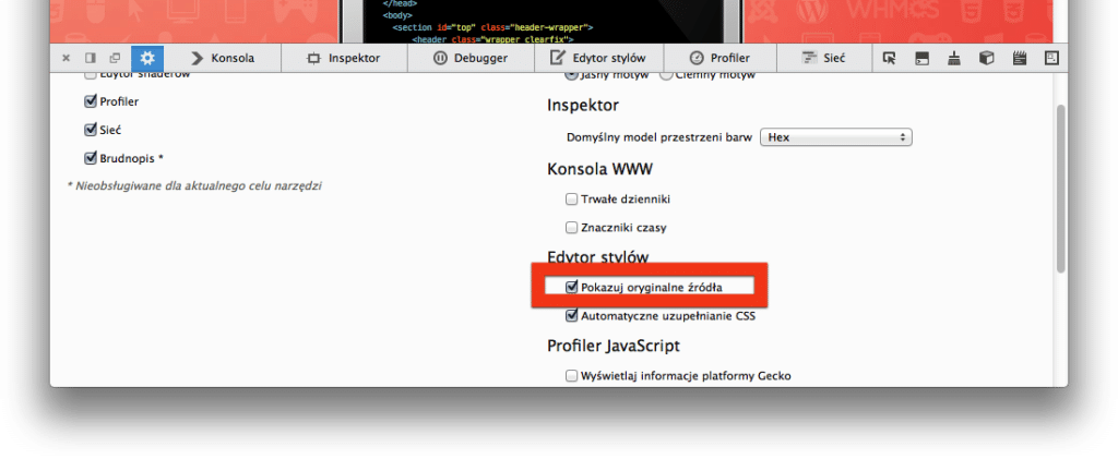 Source maps w Firefox